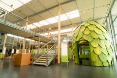 Hopfenmuseum Eingangsbereich