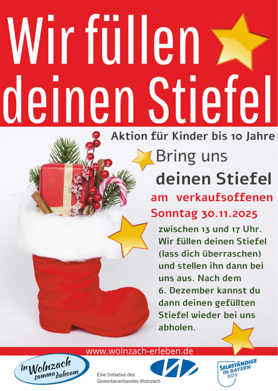 Grossansicht in neuem Fenster: Stiefelaktion Gewerbeverband 2025