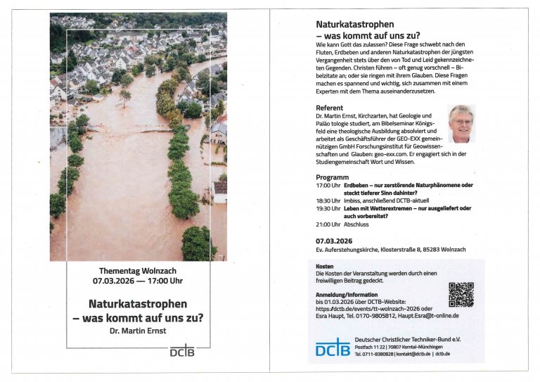 Grossansicht in neuem Fenster: Flyer Thmentag Wolnzach 07.03.2026
